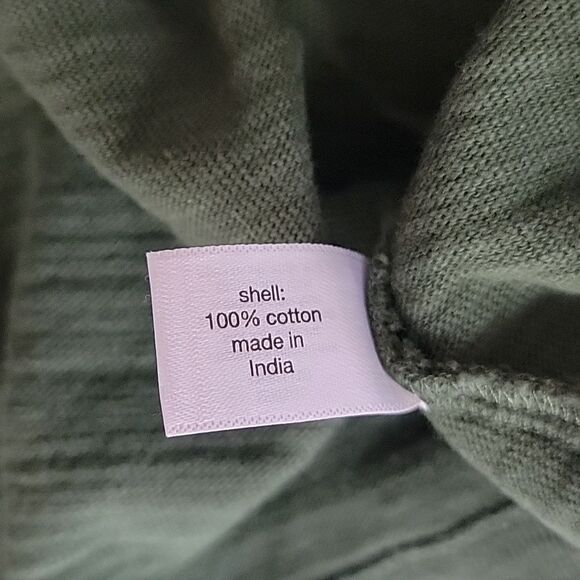 Lane Bryant square neck button-down knit top - green Women's Size 26/28 - Picture 10 of 10